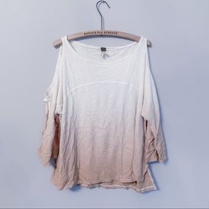 Free People Cold Shoulder Top